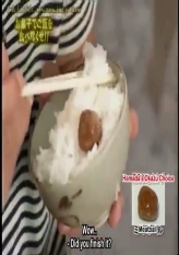 Finish Rice with Candies