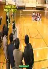 Hamada angry Volleyball coach